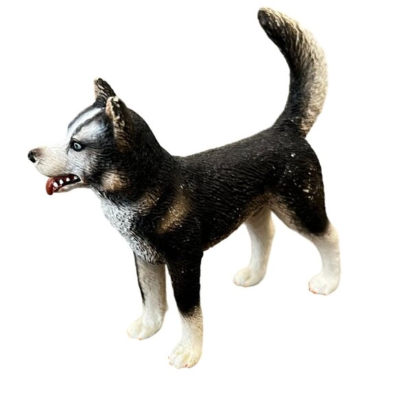 Schleich Husky Male Dog Figure Retired Collectible 2007 Rare - Picture 4 of 5